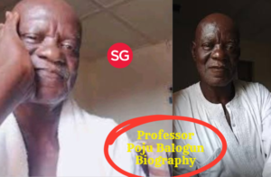 Professor Poju Balogun Biography